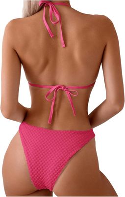 GORGLITTER bikini damski z łańcuszkami