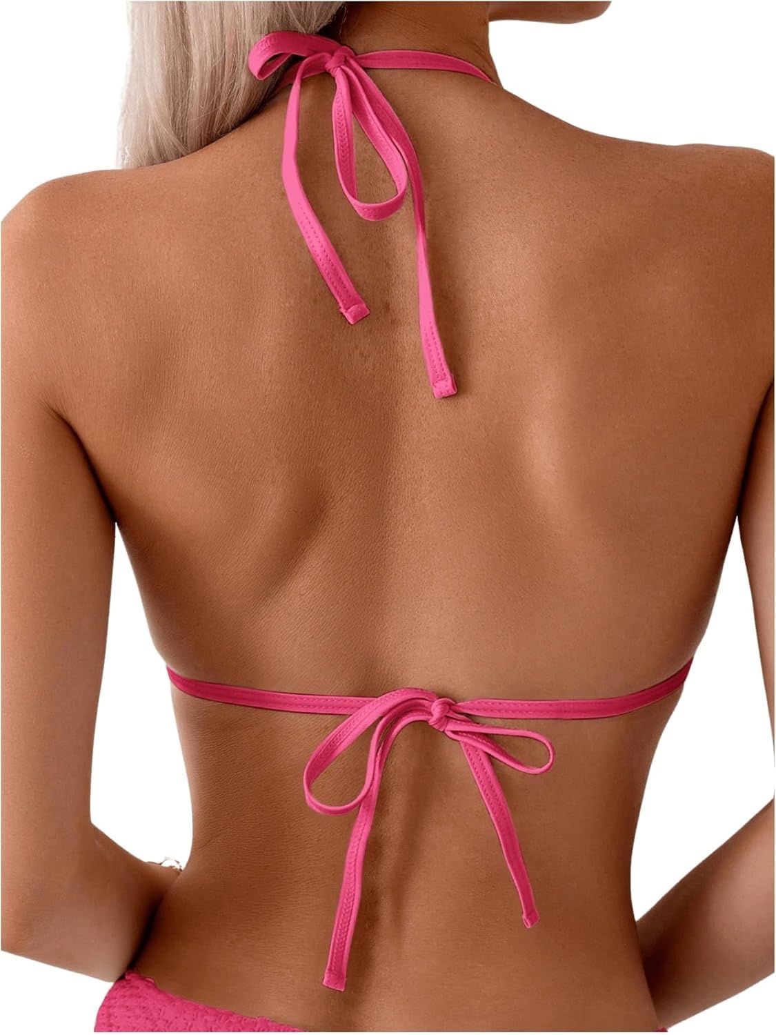 GORGLITTER bikini damski z łańcuszkami