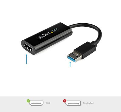 StarTech Adapter z USB 3.0 na HDMI – 1080p (1920x1200)