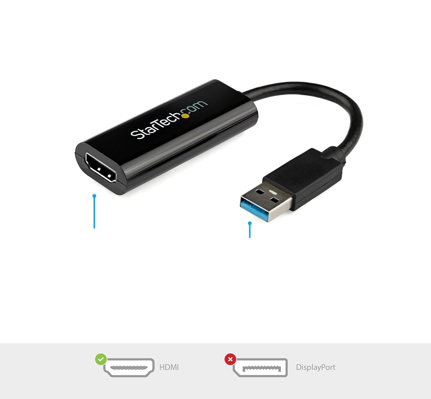 StarTech Adapter z USB 3.0 na HDMI – 1080p (1920x1200)