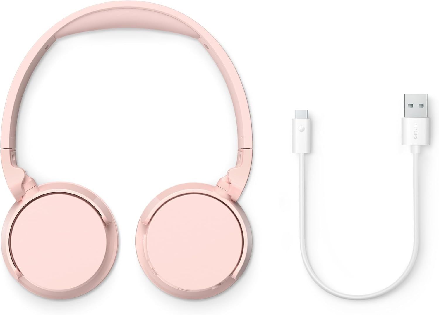 Philips TAH4209PK Słuchawki nauszne bezprzewodowe Bluetooth, lekkie z