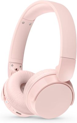Philips TAH4209PK Słuchawki nauszne bezprzewodowe Bluetooth, lekkie z