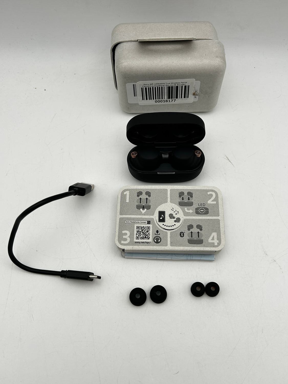 Sony WF-1000XM4 bezprzewodowe słuchawki dokanałowe