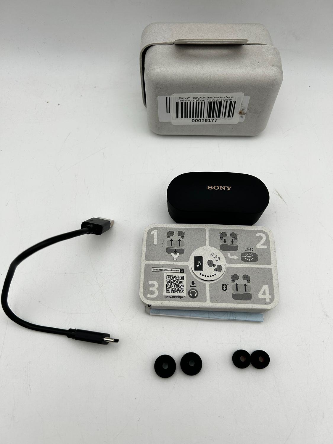 Sony WF-1000XM4 bezprzewodowe słuchawki dokanałowe