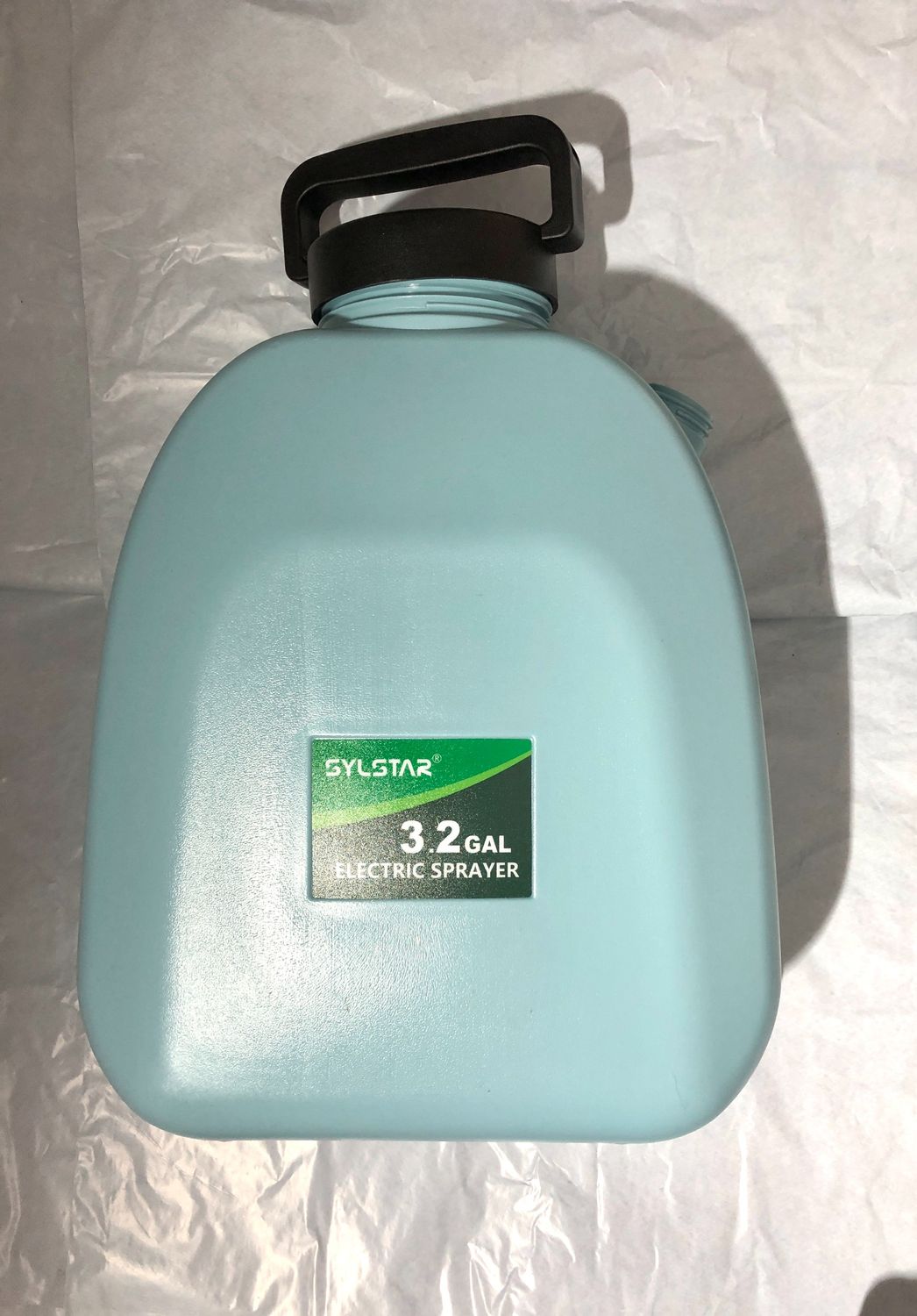 Elektryczny opryskiwacz SYLSTAR 12 l, 3‑biegowy opryskiwacz ogrodowy z