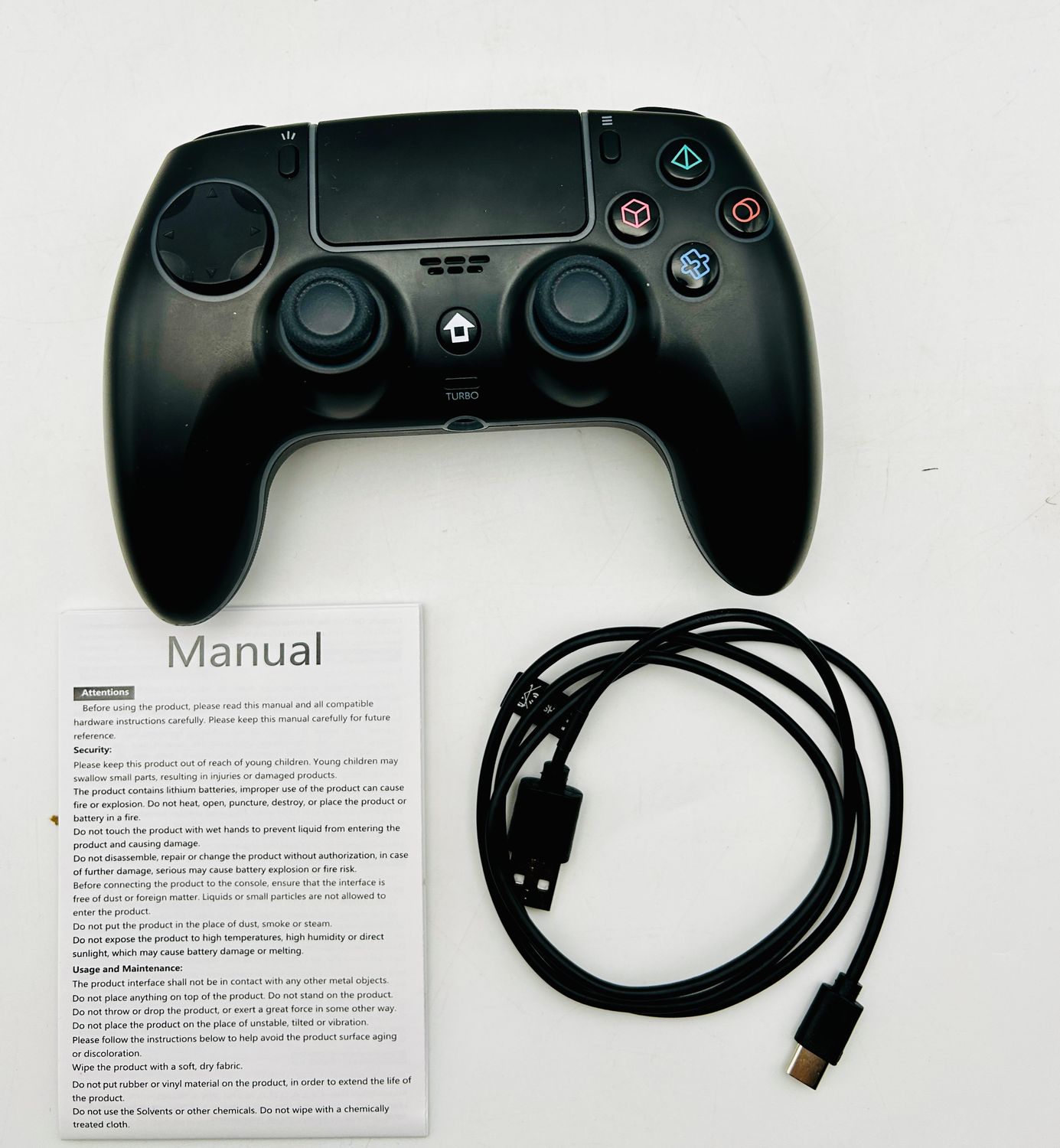 Bezprzewodowy kontroler MYSTILUCK do PS-5/PC/MAC/iOS/Android/Steam Dek