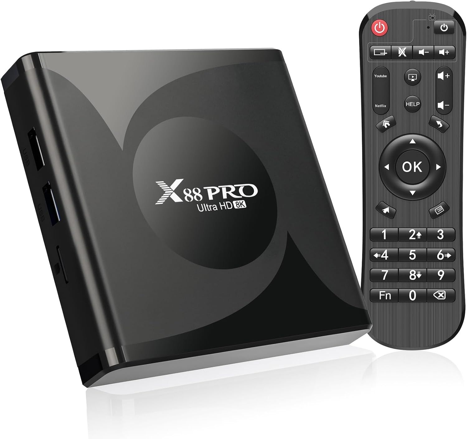 WEILY Android TV Box 13.0 4GB RAM 32GB ROM RK3528