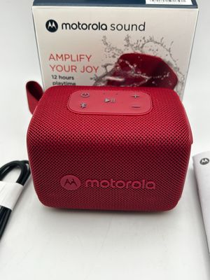 Głośnik Bluetooth Motorola Sound ROKR 300 czerwony 7 W