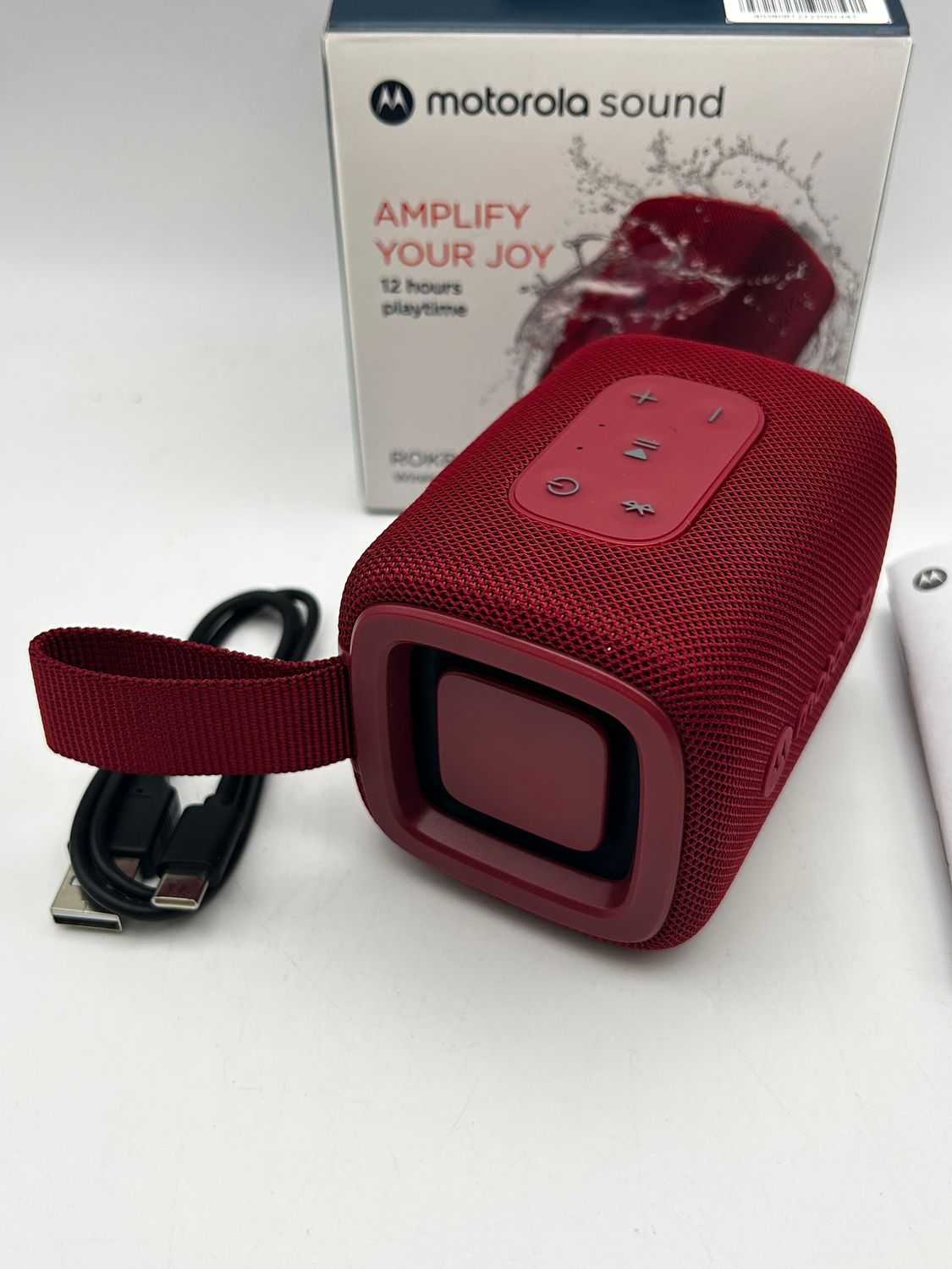Głośnik Bluetooth Motorola Sound ROKR 300 czerwony 7 W