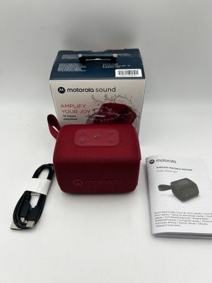 Głośnik Bluetooth Motorola Sound ROKR 300 czerwony 7 W