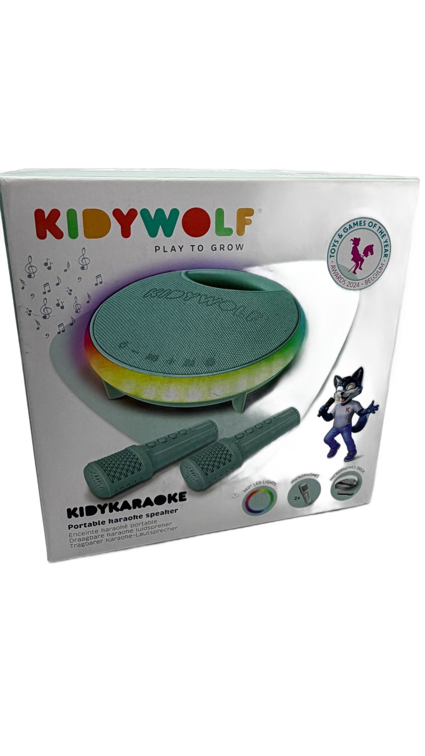 KIDYWOLF KIDYKARAOKE – przenośny głośnik karaoke