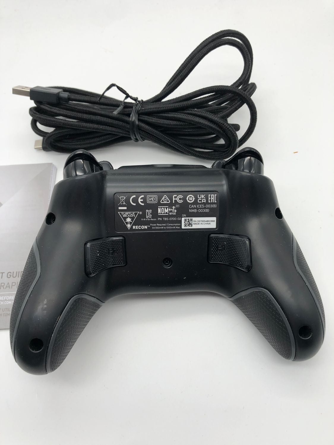 Turtle Beach Recon Controller czarny – Xbox Series X|S, Xbox One i PC