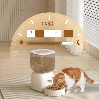 PUPPY KITTY – Automatyczny karmnik dla kota z fontanną wodną 3L + 2L