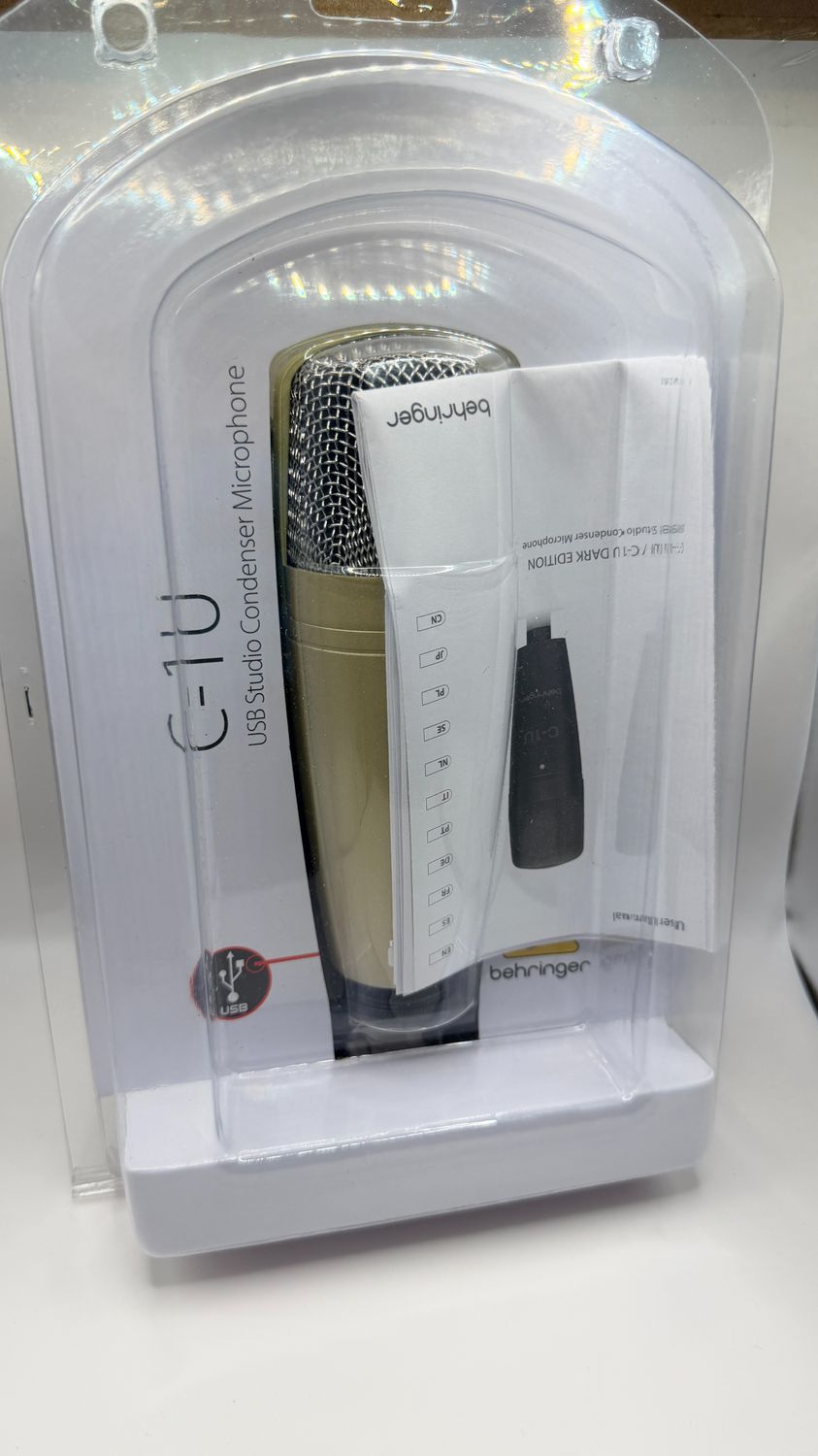 Behringer C-1U profesjonalny mikrofon pojemnościowy