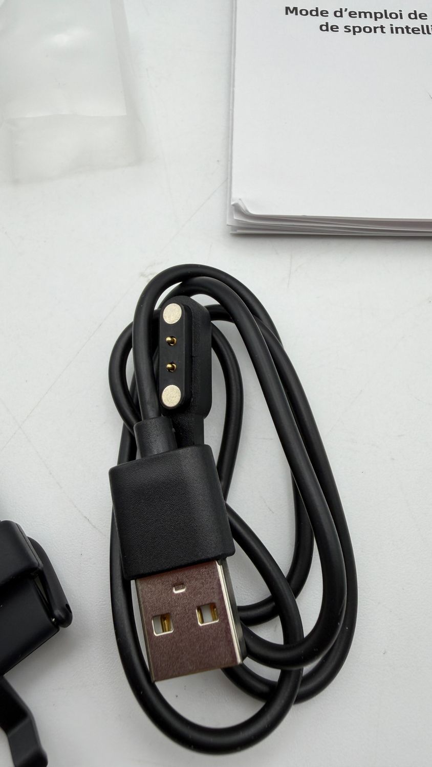 Smartwatch Kuizil z ekranem 1,91 cala, czarny