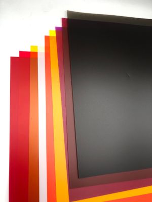 AMBITFUL 12" x 12" (30 x 30 cm) – zestaw 11 szt. żeli do korekcji barwnej (filtry kolorowe) do wideo, lamp LED, studyjnych lamp błyskowych i stroboskopowych