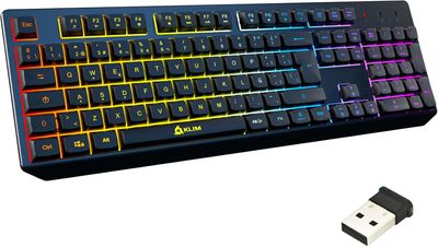 KLIM Chroma – przewodowa klawiatura gamingowa USB z podświetleniem RGB