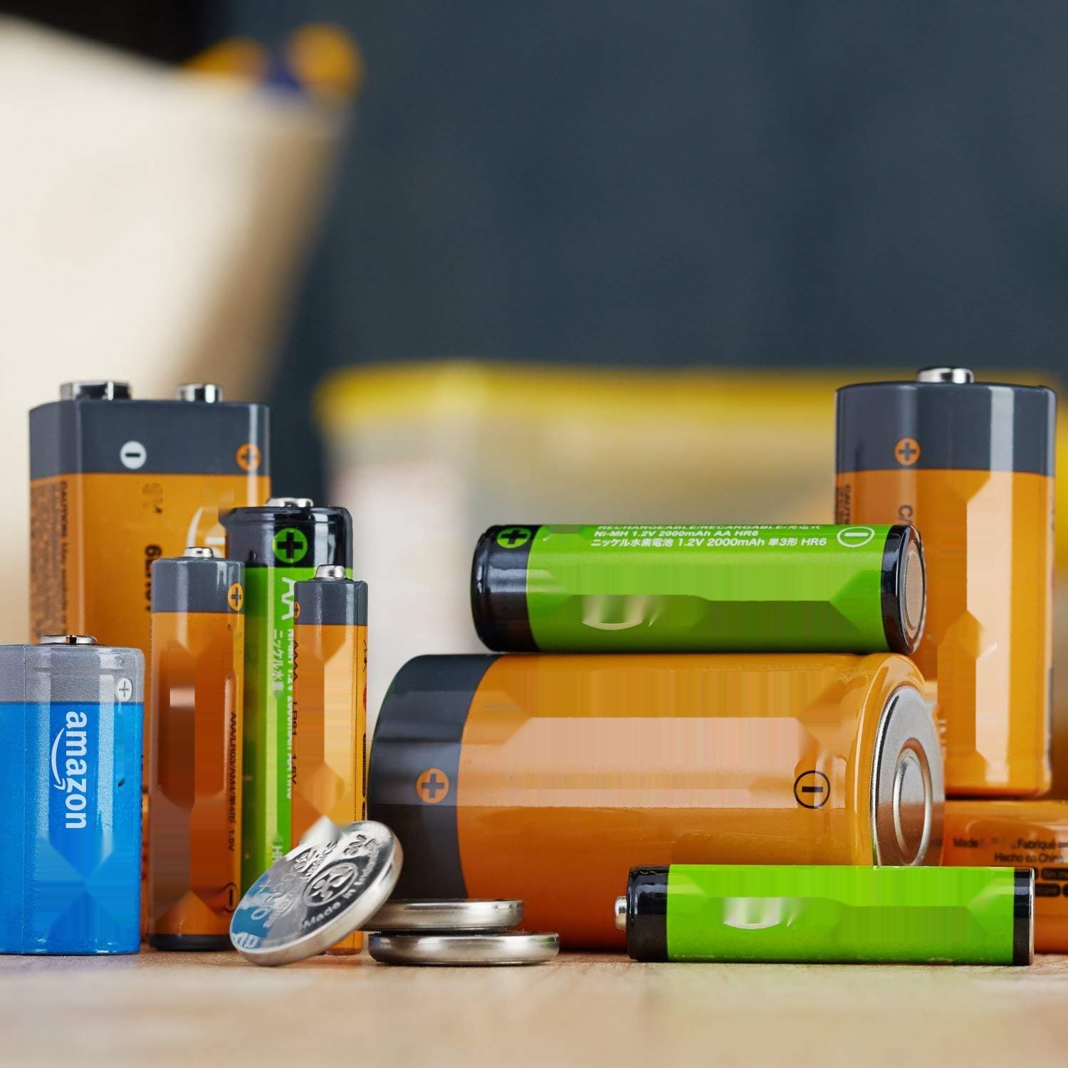 Basics, zestaw 16 akumulatorów AA NiMH o wysokiej pojemności, 2400 mAh