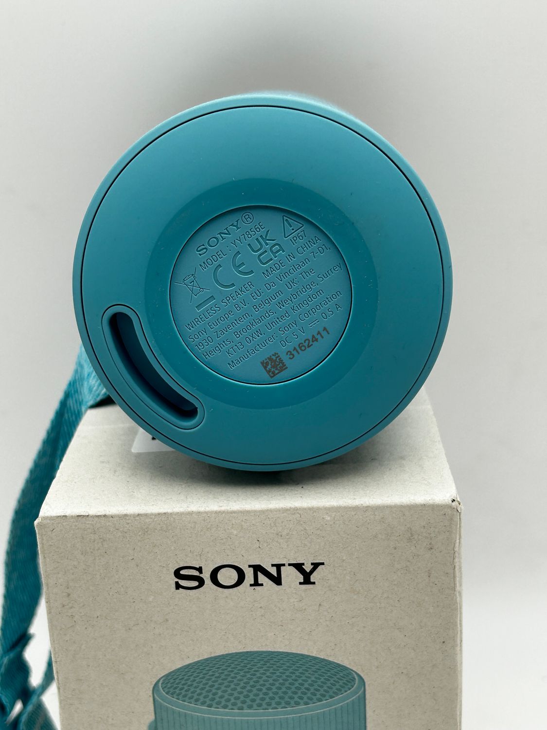 Głośnik Bluetooth Sony SRS-XB100 przenośny USB-C IP67 niebieski