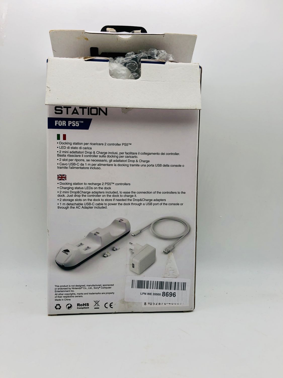 Stacja ładująca Panthek Dual Drop &amp; Charge Station H2