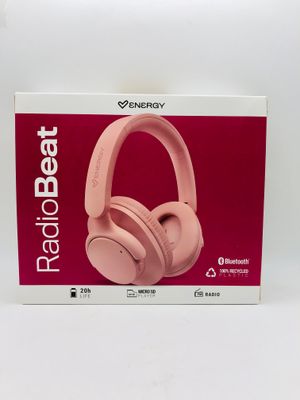 Energy Sistem Radiobeat Bluetooth – różowe słuchawki z radiem FM