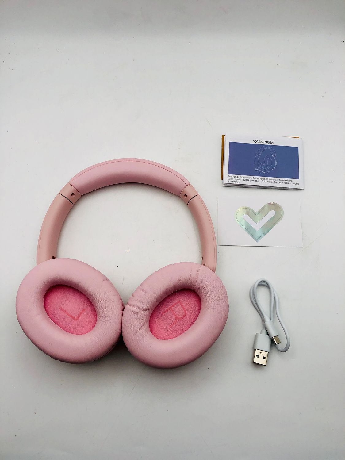 Energy Sistem Radiobeat Bluetooth – różowe słuchawki z radiem FM