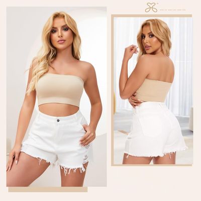 Joyshaper bandeau top damski, biustonosz bez fiszbin