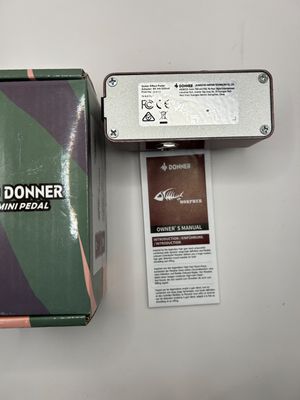 Donner Morpher Distortion – efekt gitarowy True Bypass
