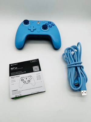 GameSir G7 SE – przewodowy kontroler do Xbox Series X|S, Xbox One i Windows 10/11, niebieski