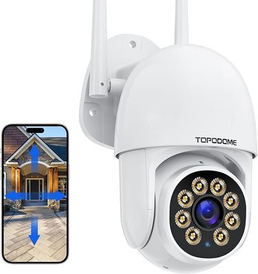 Telecamera Wi-Fi Topodome TD-S50B 1080P do monitoringu zewnętrznego i wewnętrznego