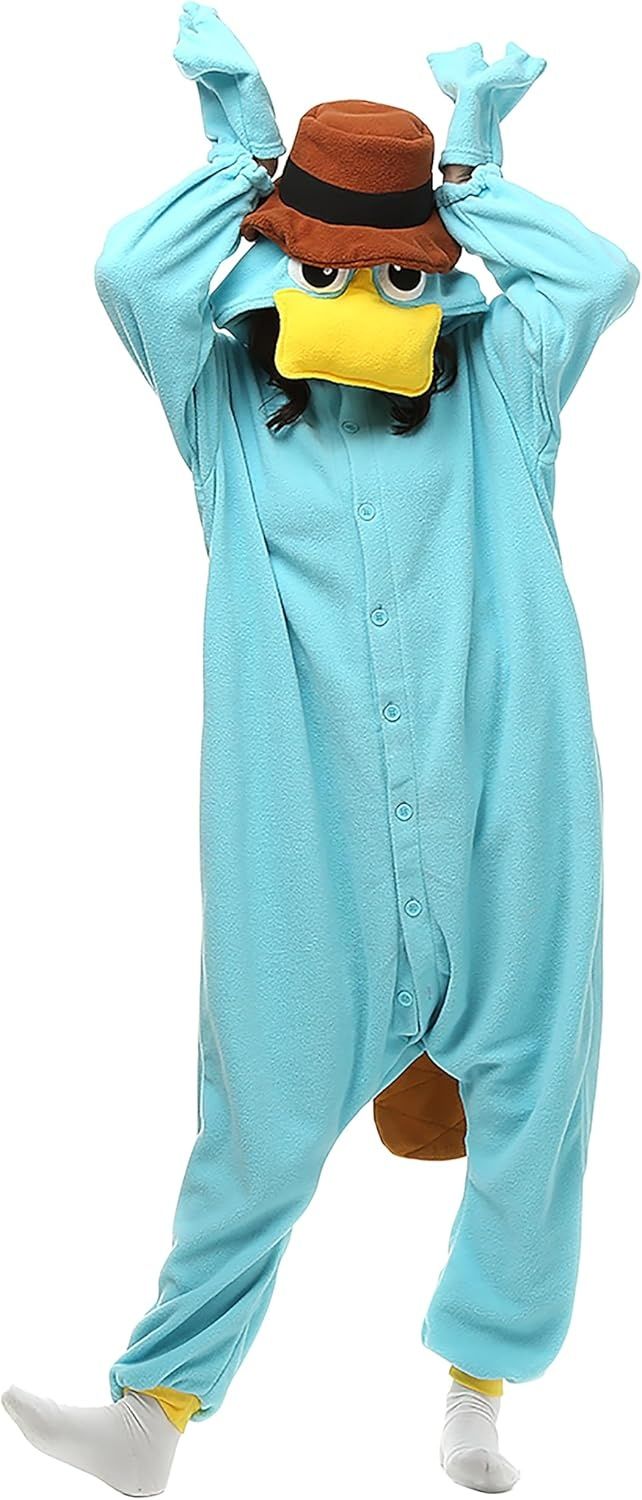 Jednoczęściowa piżama unisex dla dorosłych, kombinezon onesie z kature