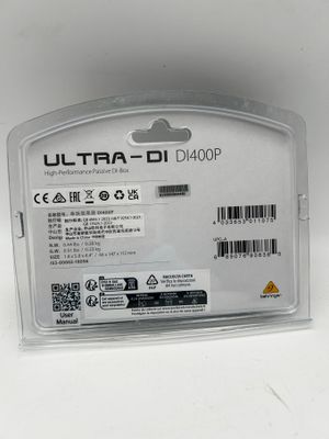Behringer ULTRA-DI DI400P – pasywny DI-Box