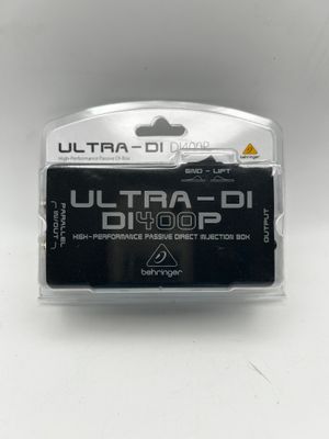 Behringer ULTRA-DI DI400P – pasywny DI-Box