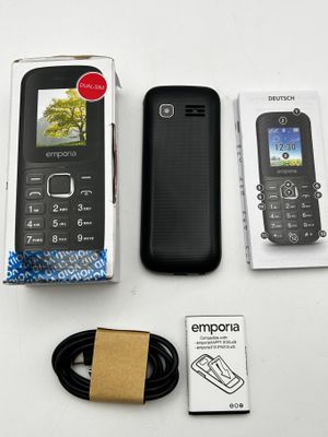 Telefon komórkowy Emporia FN313 2G Dual SIM Bluetooth czarny