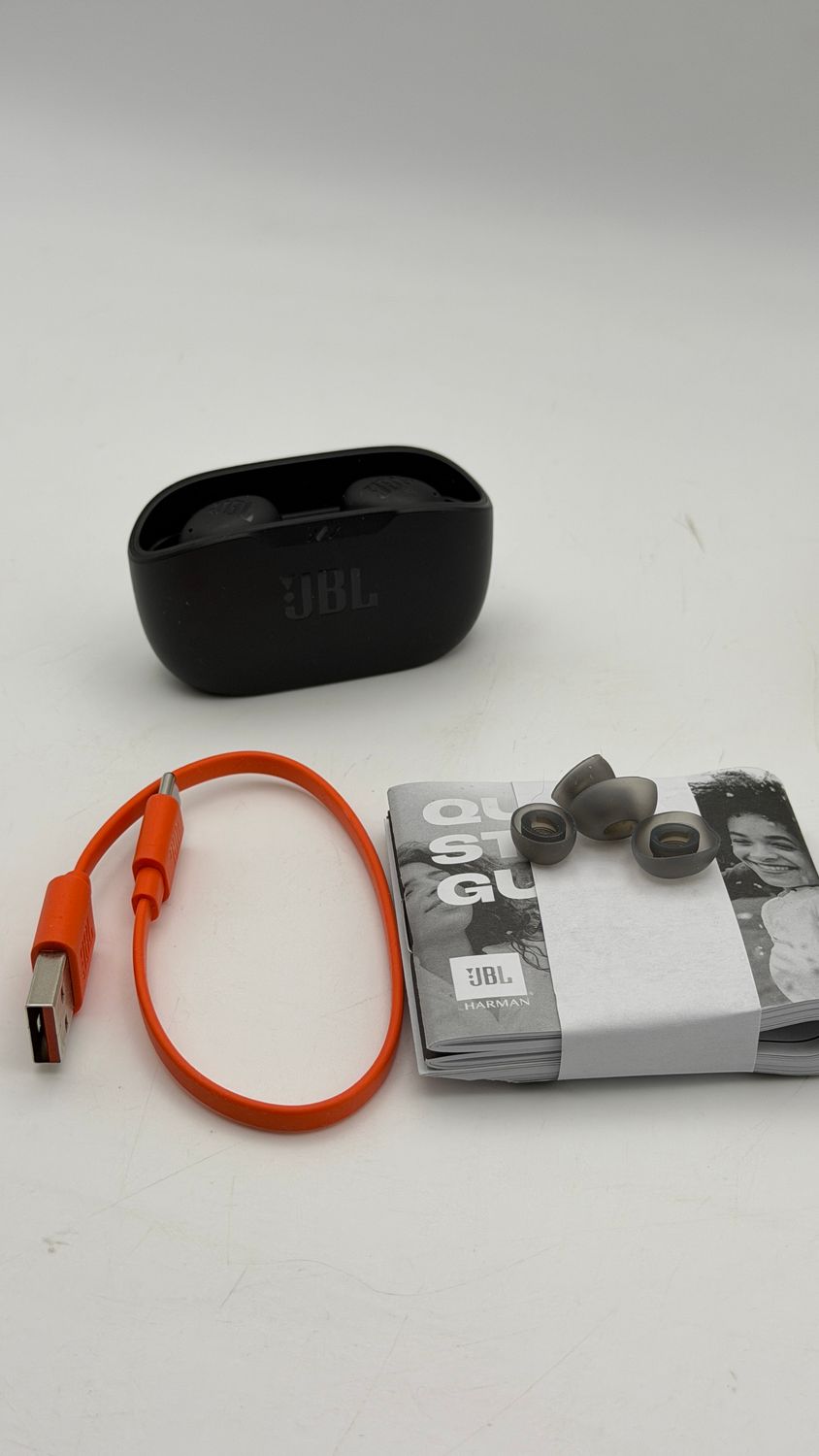 Słuchawki bezprzewodowe JBL Wave Buds 2 ANC czarne