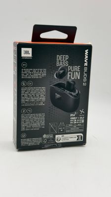 Słuchawki bezprzewodowe JBL Wave Buds 2 ANC czarne