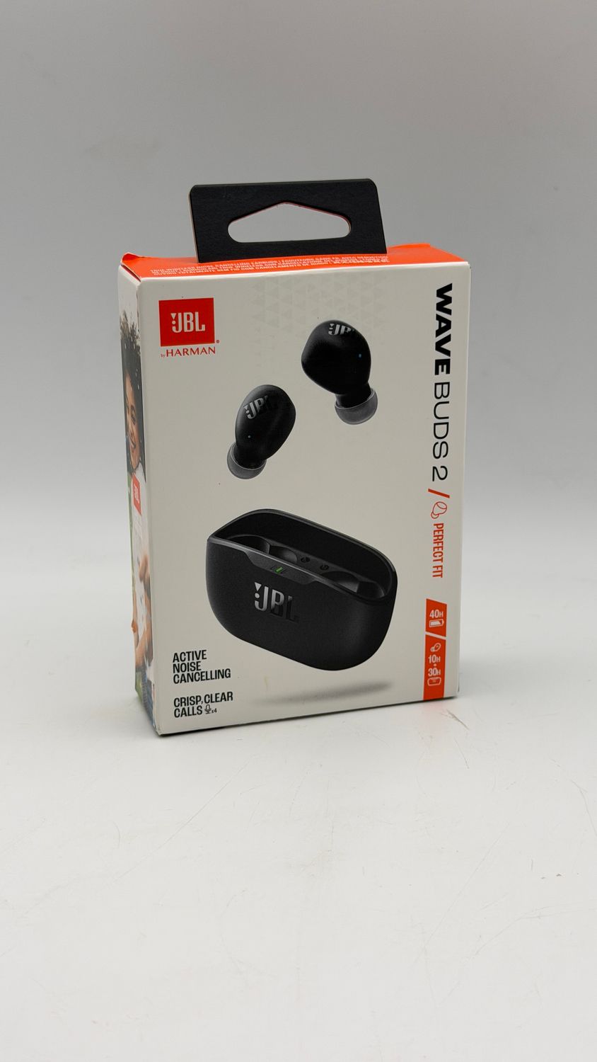 Słuchawki bezprzewodowe JBL Wave Buds 2 ANC czarne