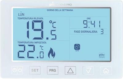Plikc – cyfrowy tygodniowy chronotermostat – Neve (Neve PRO)