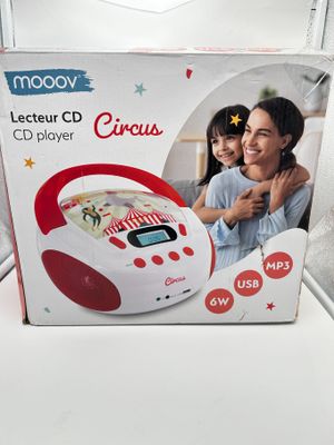 Metronic 477145 przenośny odtwarzacz CD USB/SD MP3 AUX 6 W