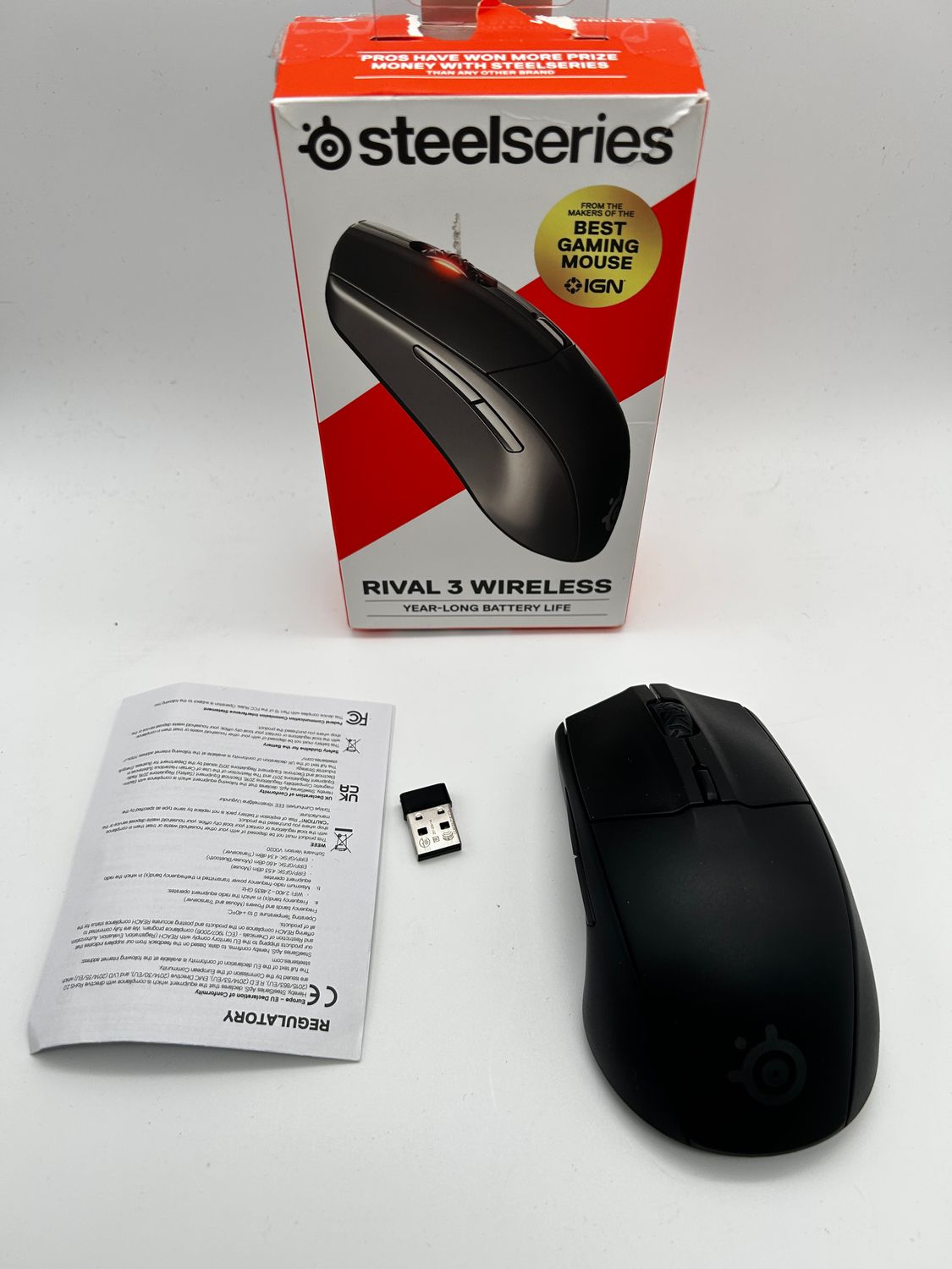 SteelSeries Rival 3 Wireless – bezprzewodowa mysz gamingowa