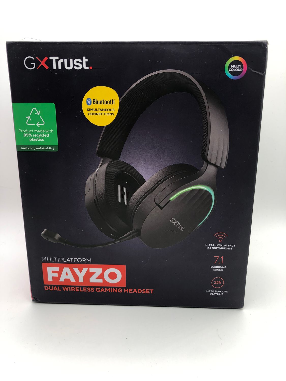 GXTrust GXT 491 Fayzo – bezprzewodowe słuchawki gamingowe