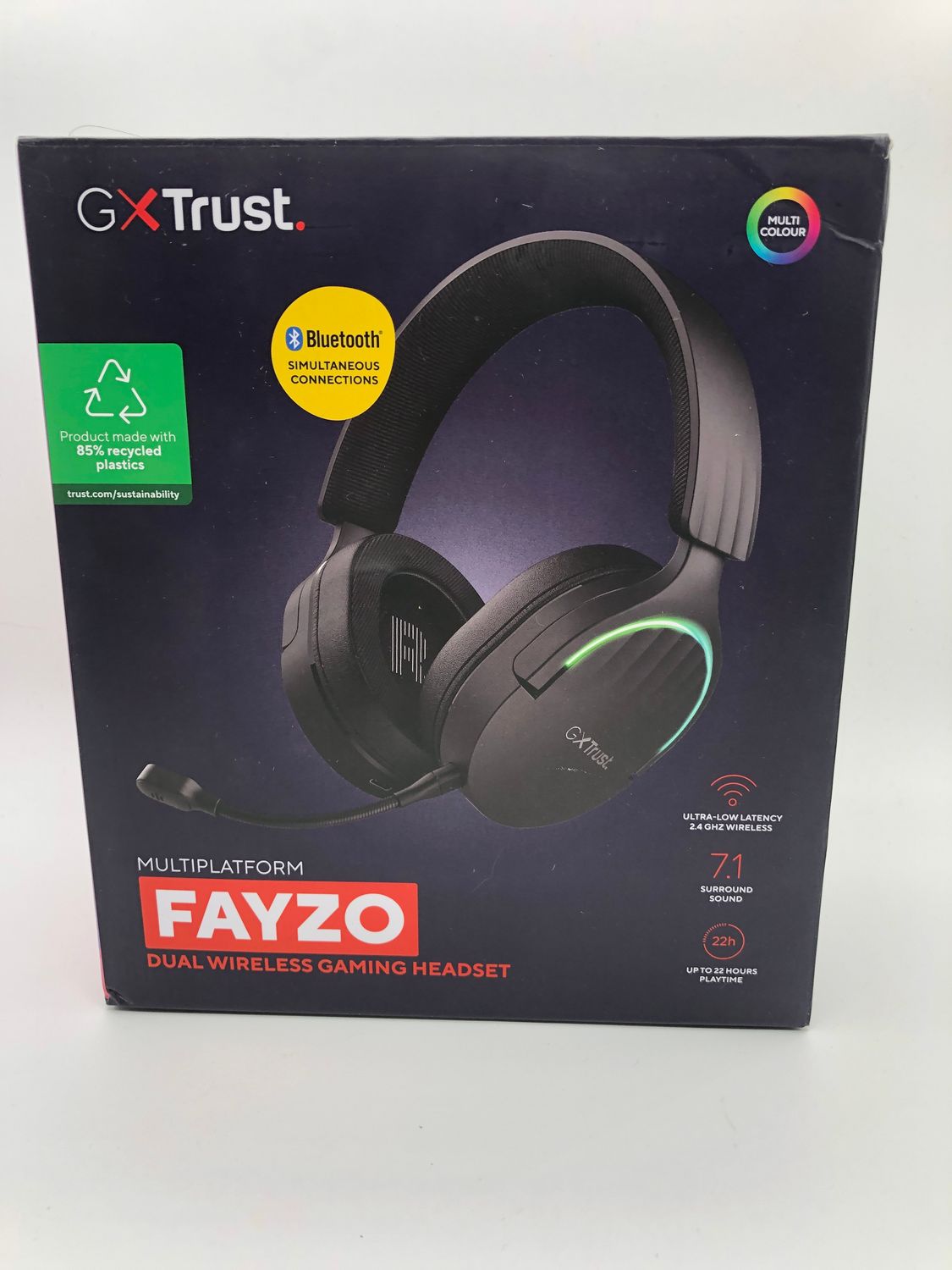 GXTrust GXT 491 Fayzo – bezprzewodowe słuchawki gamingowe