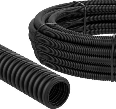 AUPROTEC Rura falowana 14mm, 25m do kabli ziemnych, UV odporna
