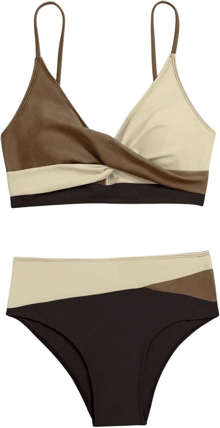 GORGLITTER Bikini dla kobiet, seksowny komplet bikini