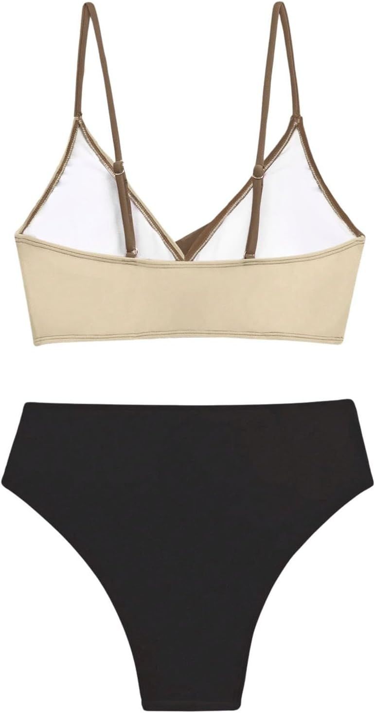 GORGLITTER Bikini dla kobiet, seksowny komplet bikini