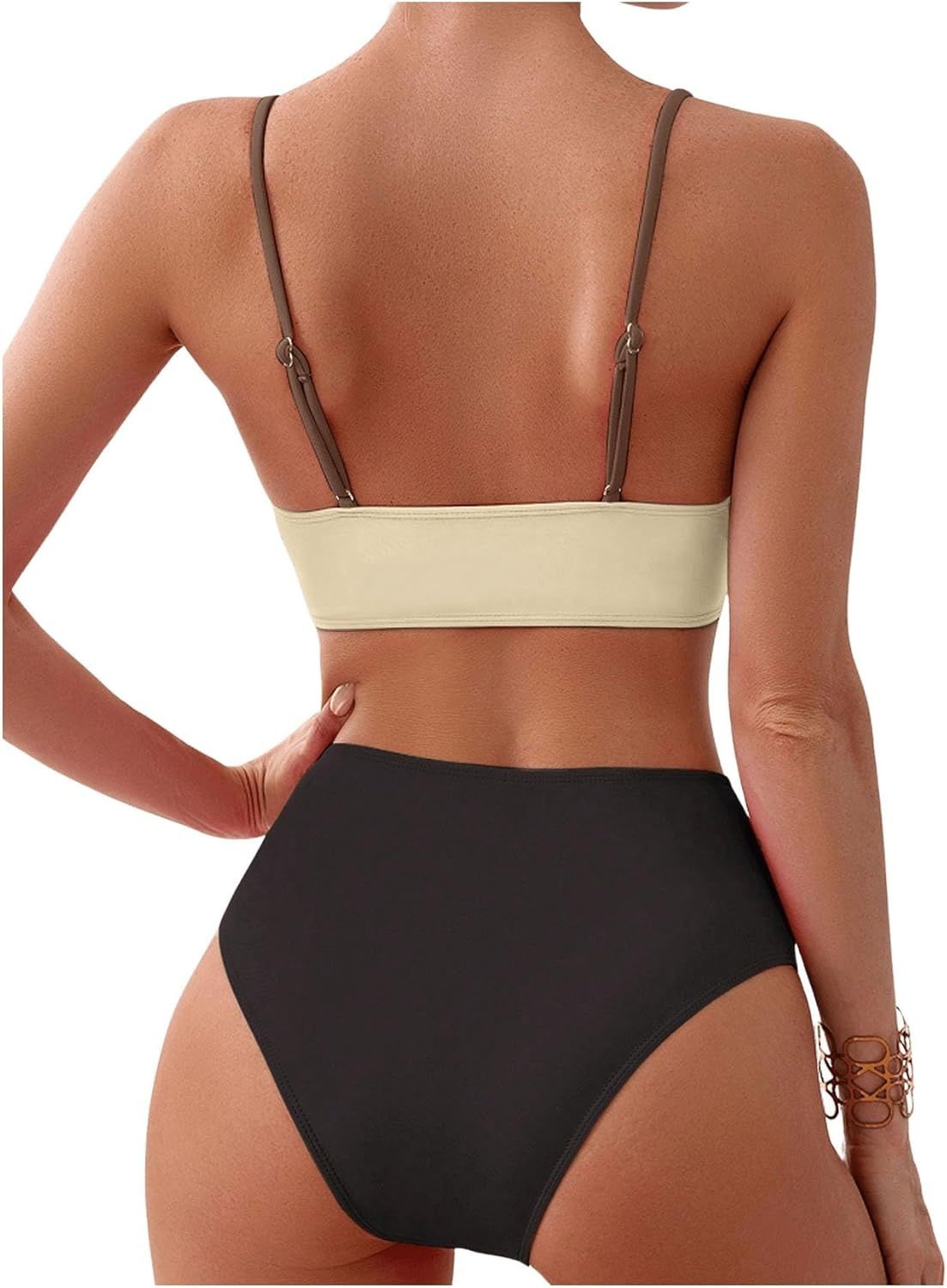 GORGLITTER Bikini dla kobiet, seksowny komplet bikini