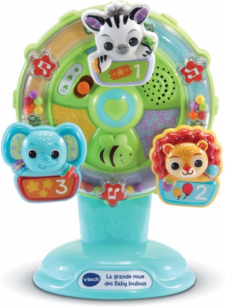 VTech Baby panoramiczne koło, interaktywna zabawka dla dzieci z czujn.