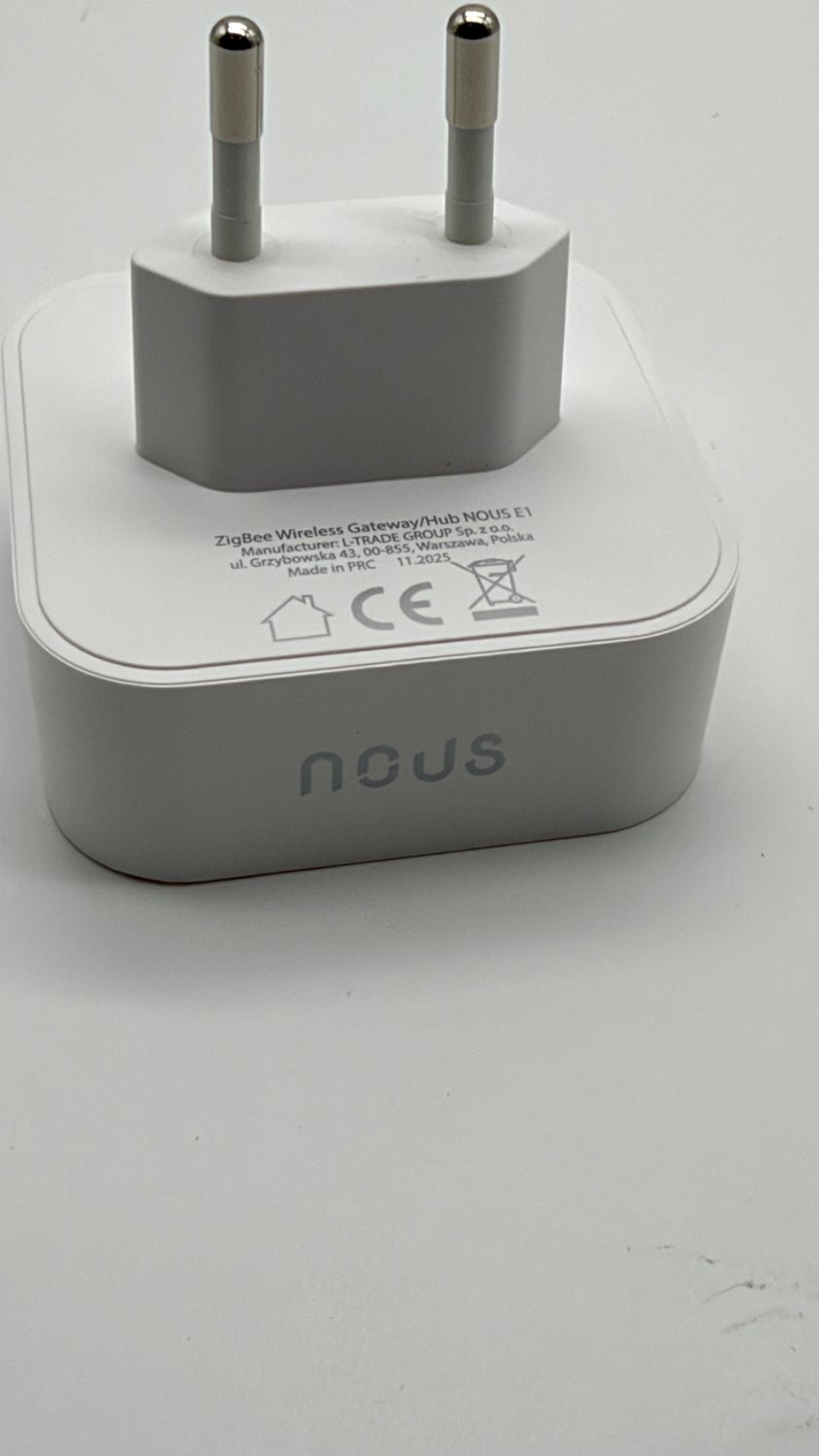 NOUS E1 bramka ZigBee 3.0 Bluetooth WiFi Smart Home Tuya