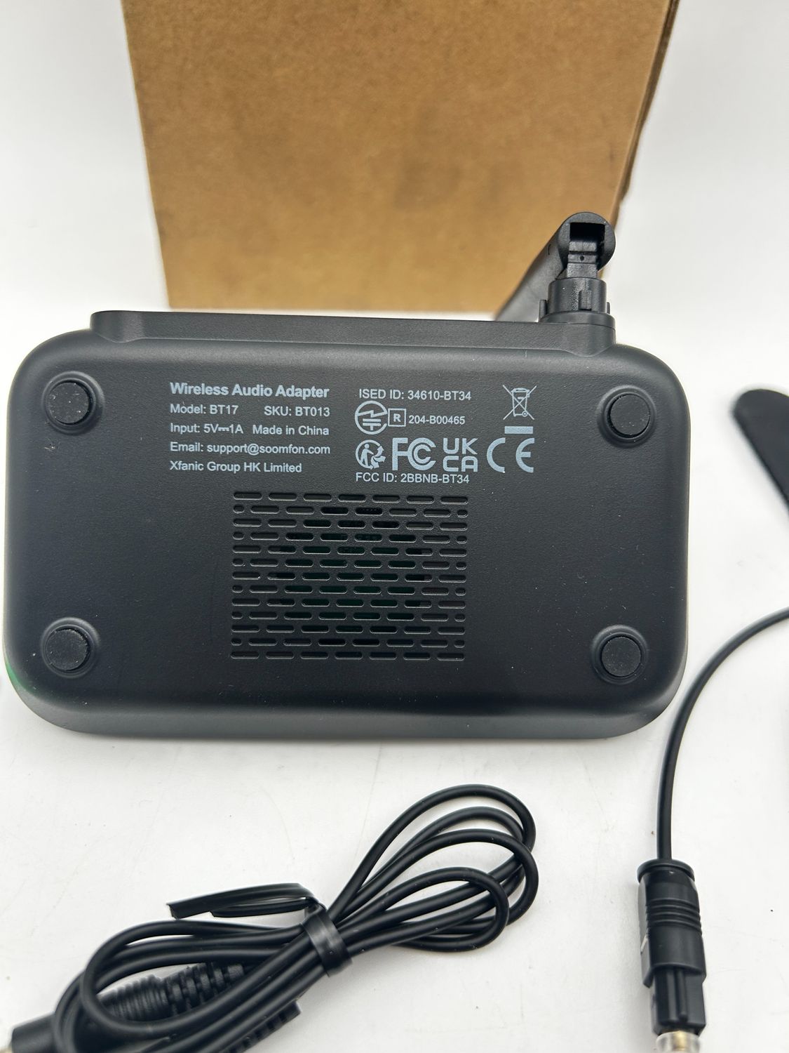 Adapter Bluetooth SOOMFON BT17 nadajnik odbiornik 3 w 1