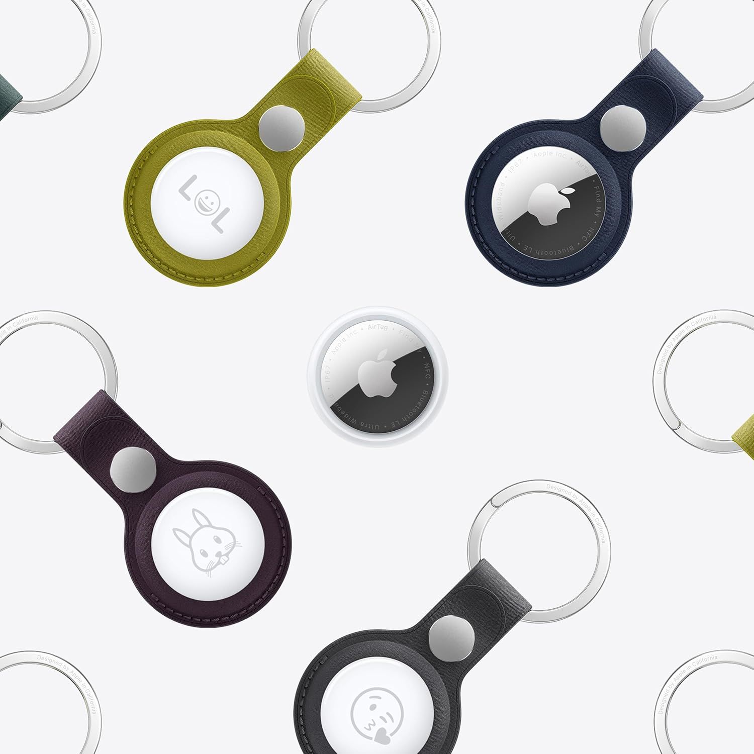 Apple AirTag (1. generacja) zestaw 4 szt. - Znajdź i miej swoje rzeczy